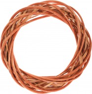 Vnec proutn - pr. 25 cm, medov barva