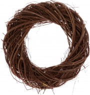 Vnec z prout, barva hnd, pr. 20cm 