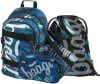 BAAGL SET 3 Skate Struktury: batoh, pen�l, s��ek