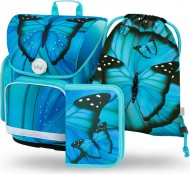 BAAGL SET 3 Ergo Buterfly: aktovka, penl, sek