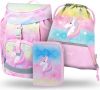 BAAGL SET 3 Airy Rainbow Unicorn: aktovka, pen�l, s��ek