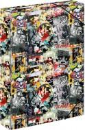 BAAGL Desky na koln seity A4 Jumbo Batman Komiks