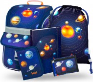 BAAGL 5 SET Zippy Planety: aktovka, penl, sek, penenka, desky - zvtit obrzek