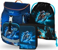 BAAGL 3 SET Airy Motorka: batoh, penl, sek - zvtit obrzek