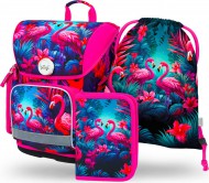 BAAGL 3 SET Ergo Plameci: aktovka, penl, sek