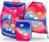 BAAGL 3 SET Airy Hippie: batoh, pen�l, s��ek - Aktovky a batohy pro prv���ky