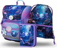 BAAGL SET 3 Ergo Axolotl: aktovka, penl, sek - zvtit obrzek