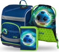 BAAGL SET 3 Zippy plus Fotbalov m: aktovka, penl, sek  - zvtit obrzek