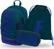 BAAGL SET 3 Core Logo modr�: batoh, pen�l, s��ek GRS