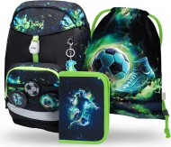 BAAGL SET 3 Airy Plus Fotbal: batoh, pen�l, s��ek  - zv�t�it obr�zek