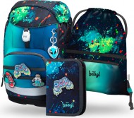 BAAGL SET 3 Airy Plus Chill: batoh, pen�l, s��ek  - zv�t�it obr�zek