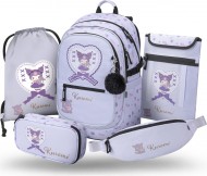 BAAGL SET 5 Core Kuromi Sweet One: batoh, pen�l, s��ek, ledvinka, obal na notebook GRS  - zv�t�it obr�zek