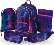 BAAGL SET 5 Core Nova: batoh, pen�l, s��ek, ledvinka, obal na notebook GRS - zv�t�it obr�zek