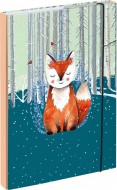 BAAGL Desky na koln seity A4 Foxie - zvtit obrzek