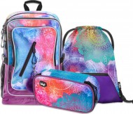 BAAGL SET 3 Mandala: batoh, penl a sek - zvtit obrzek