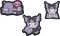BAAGL SET 3 Airy Kuromi Fortune Dream: batoh, pen�