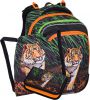 Bagmaster BETA 24 B malý školní set pro prvňáčky tygr - Aktovky a batohy pro prvňáčky