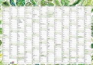 N�st�nn� ro�n� kalend�� (600x420 mm) - Listy - zv�t�it obr�zek
