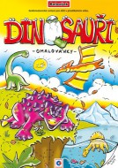 Omalovnka A4 - Grafomotorick - Dinosaui - zvtit obrzek