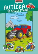 Omalovnka - A4 - se samolepkami - Autka - zvtit obrzek