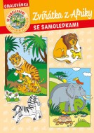 Omalovnka - A4 - se samolepkami - Zvtka z Afriky
