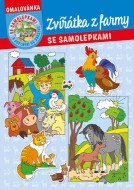 Omalovnka - A4 - se samolepkami - Zvtka z farmy