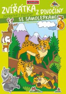 Omalov�nka A4 - se samolepkami - Zv���tka z divo�iny