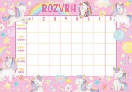Rozvrh hodin Jednoroci - zvtit obrzek