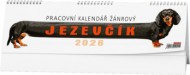 Stoln kalend - Pracovn kalend nrov - Jezevk - zvtit obrzek