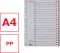 Plast. rejstky A4 1-20