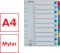 Mylar rejstky A4 1-10