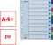 Plast. rozli�ova�e 10 list� A4 maxi