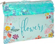 Pouzdro 1zip FLOWERS 