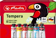 Tempery 6 barev Herlitz - zvtit obrzek