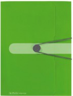 Herlitz - Desky s gumou A4 zelen, Easy