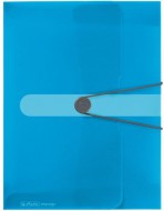 Herlitz - Box na spisy A4/4 cm, svtle modr