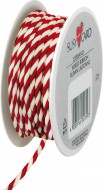 Stuha 2mx3mm, erveno-Bl