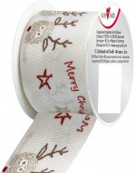 Stuha textiln 2mx40mm, bl se sobem