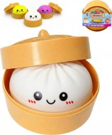 Knedl��ek Squishy Dumpling ma�kac� antistresov� knedl�k r�zn� barvy