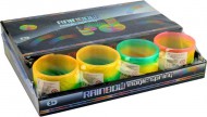 Pru�ina z�bavn� 8cm, magick� spir�la duhov�, plast