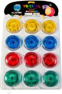 JoJo plastov� 5cm pr�hledn�, 4 barvy