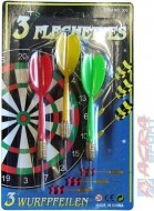 ACRA �ipky barevn� s kovov�m hrotem set 3ks na kart� - zv�t�it obr�zek