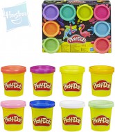 HASBRO PLAY-DOH Modelna dtsk set 8 kelmk neonov barvy, 2 druhy