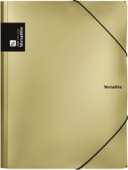 Tklop sloka s gumou Metallic - zlat