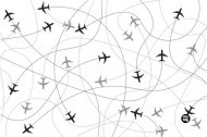 Podloka na stl PP 60x40cm Planes - zvtit obrzek