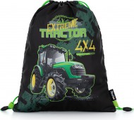 Sek na cviky traktor tmav
