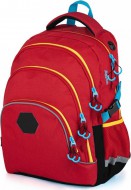 Studentsk batoh OXY SCOOLER Red