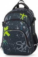 Studentsk� batoh OXY SCOOLER Graffiti Blue
