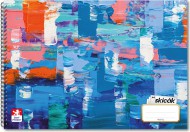 Skick A4 tw,50 list, 190g Oilpaint