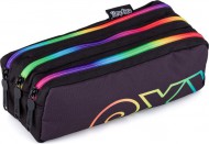 Pouzdro etue 3 zipy Rainbow